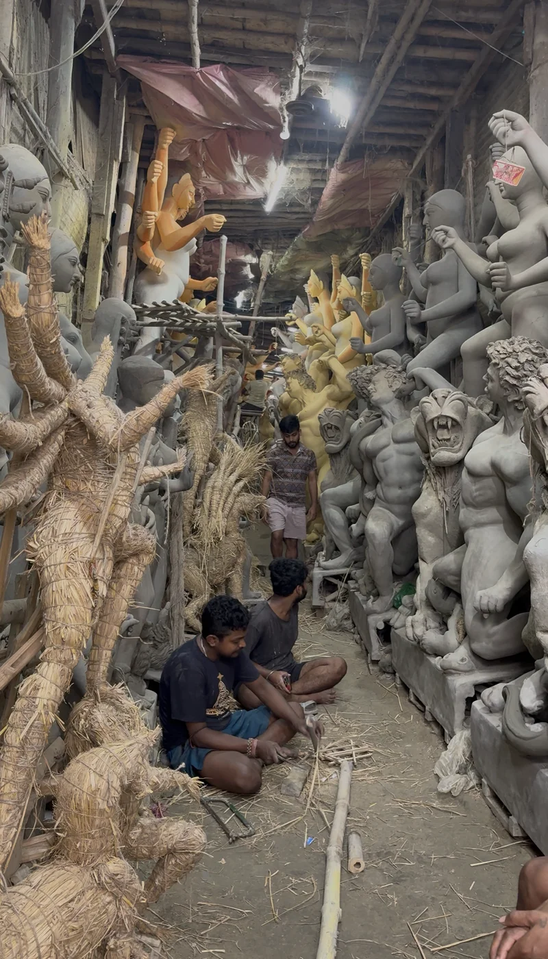 Kumartuli: The Lane Where Clay Becomes a Goddess