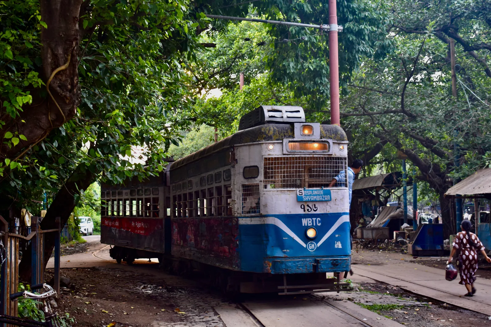 Kolkata WBTC tram heritage street tour